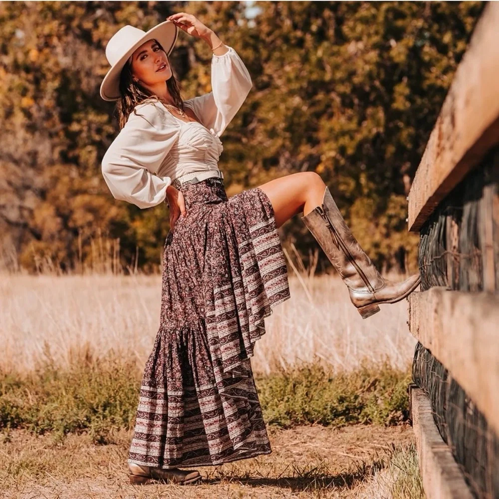Freebird Pewter Heeled Western Boots ✨ - Picture 8 of 16